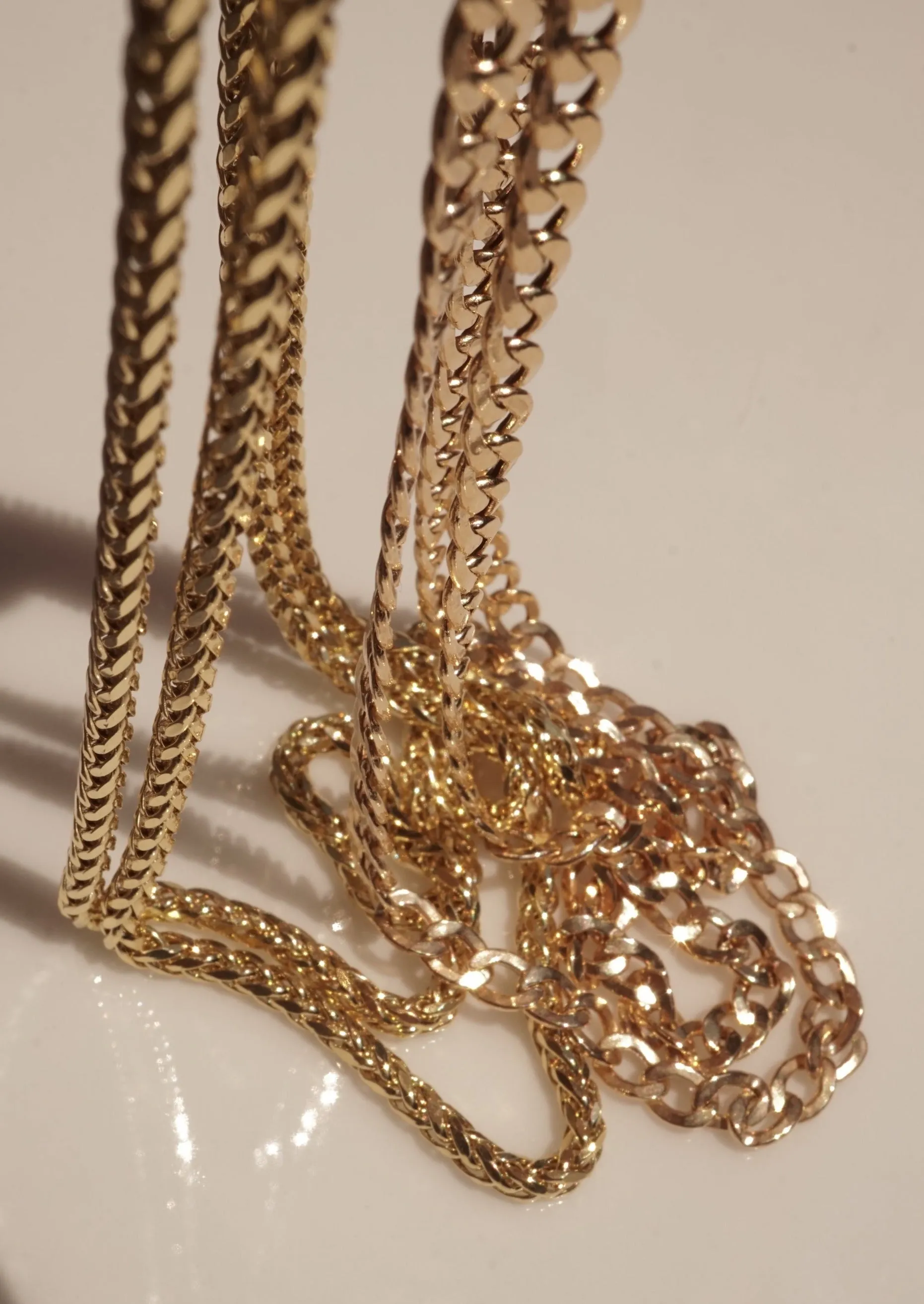 10k Gold Light Palm chain
