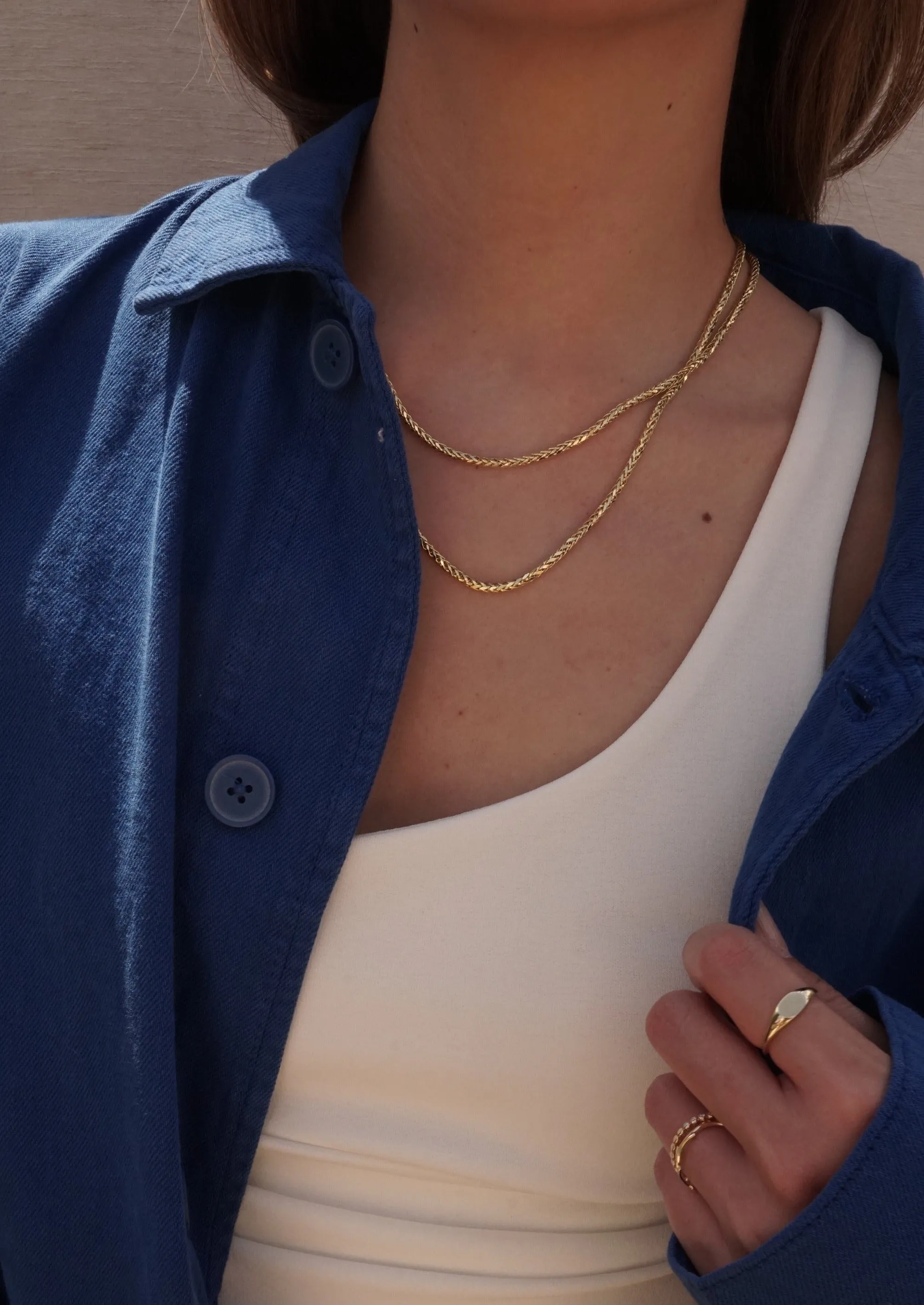 10k Gold Light Palm chain