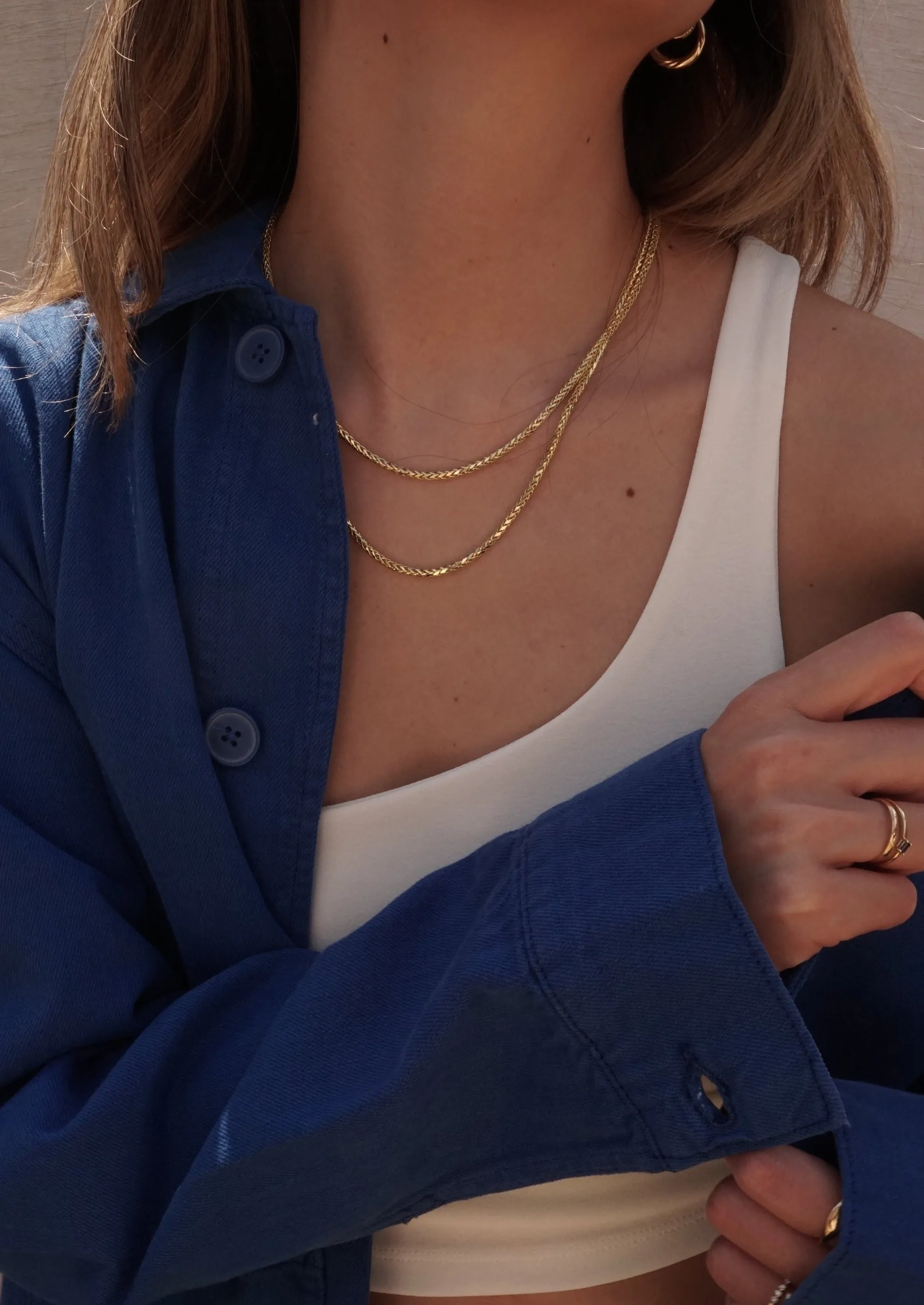 10k Gold Light Palm chain
