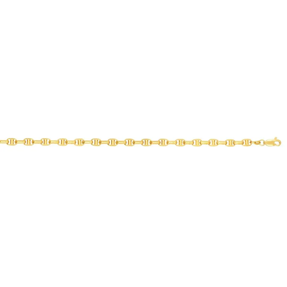 14K Gold 5.2mm Lite Anchor Chain
