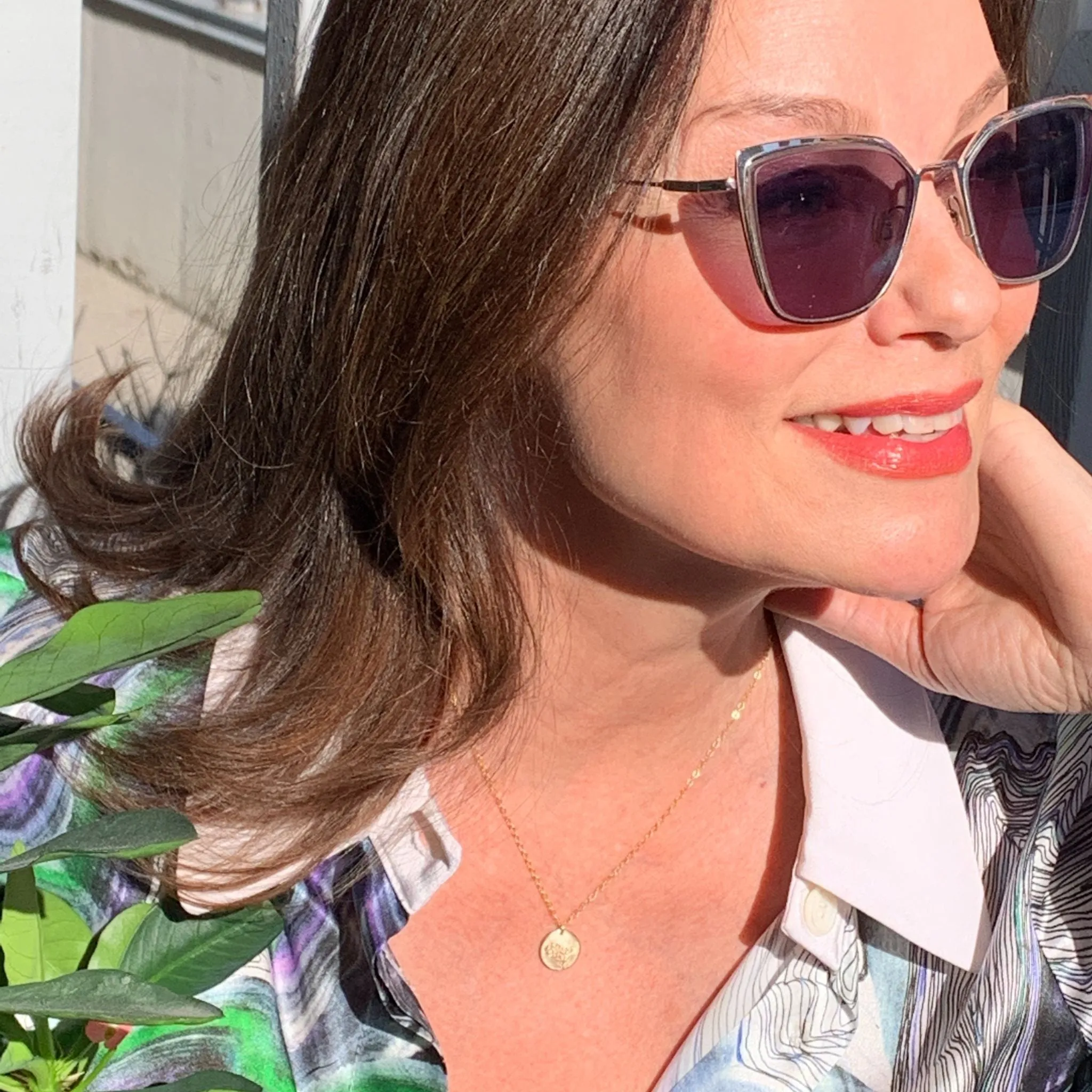 14K Gold-Filled Birth Flower Necklace
