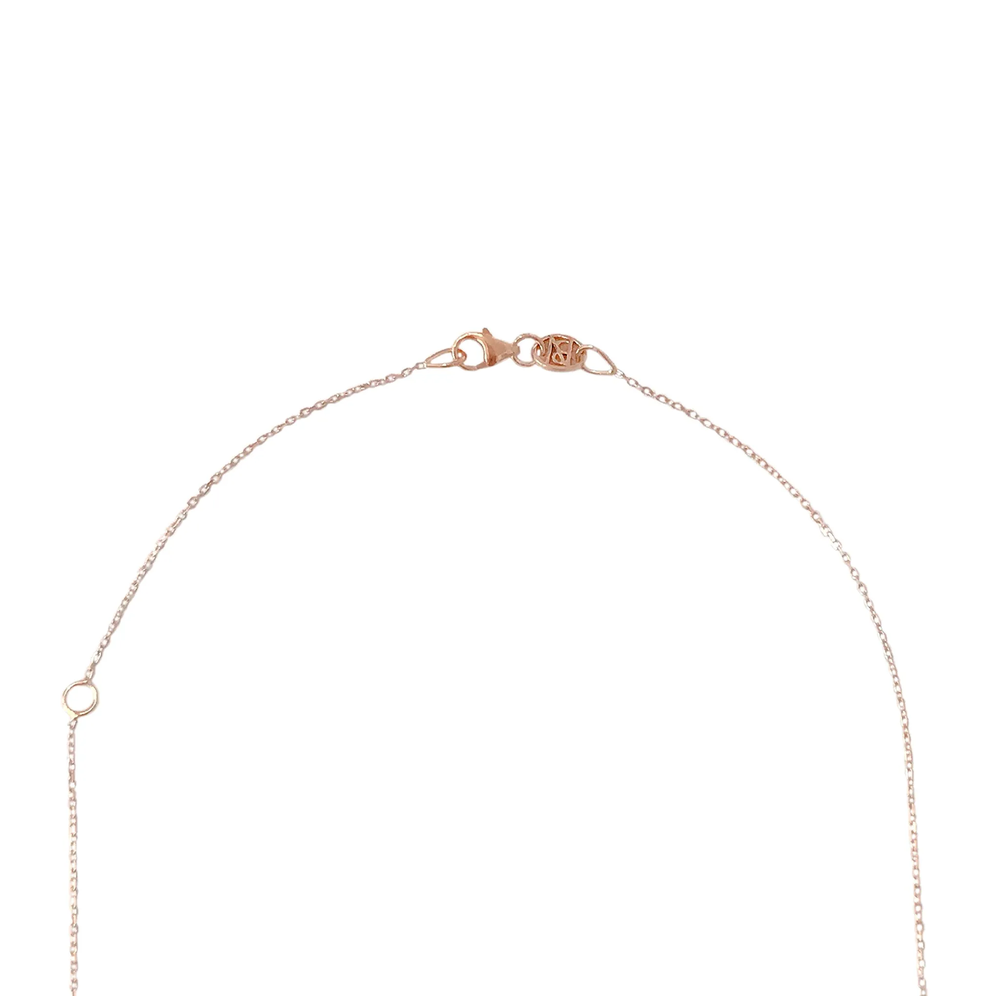 14K Gold Opal & Pavé Diamond Starburst Pendant Necklace, Small Size