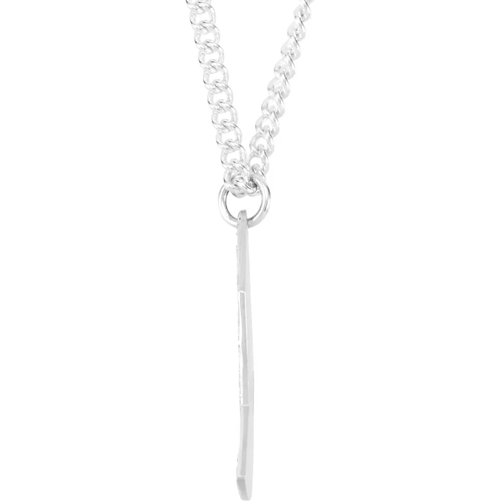 14k Yellow Gold Miz Pah Coin Left Pendant