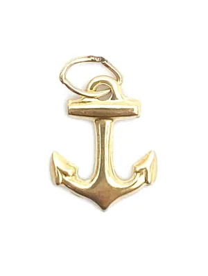14KGF Anchor Charm , Sku#746-C
