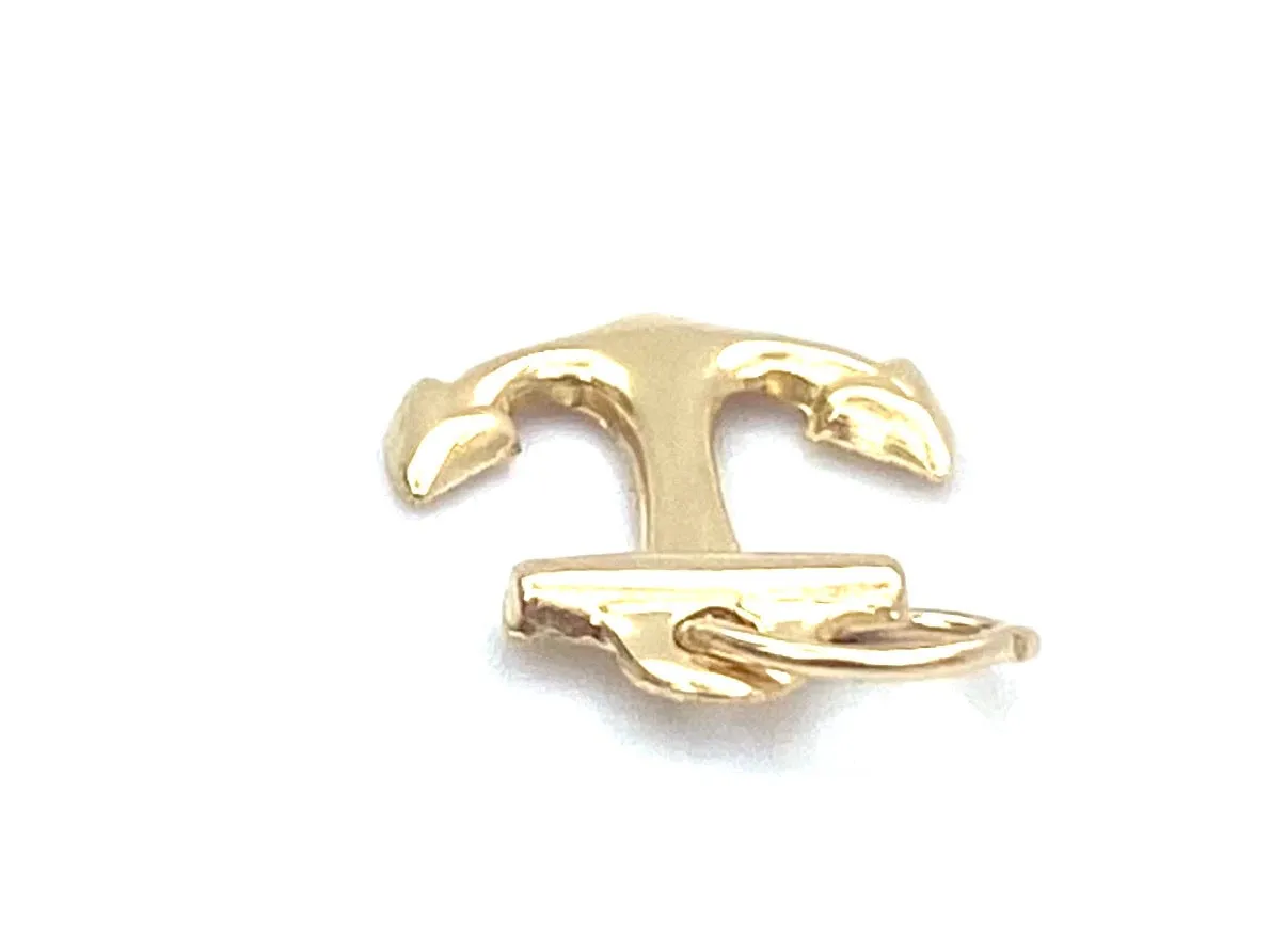 14KGF Anchor Charm , Sku#747-C
