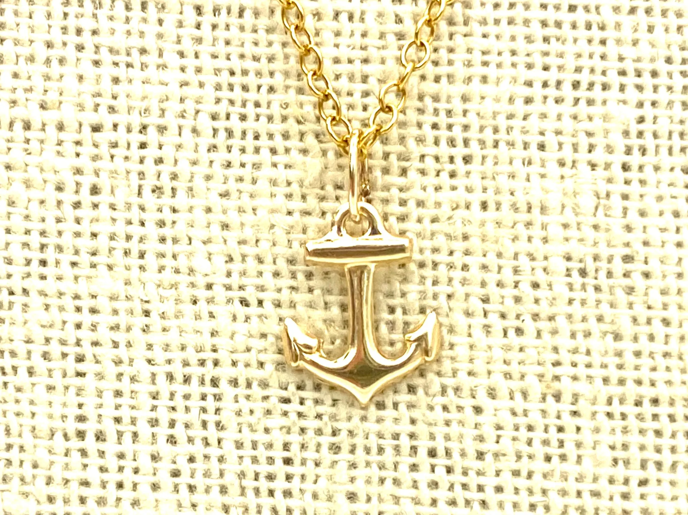 14KGF Anchor Charm , Sku#747-C