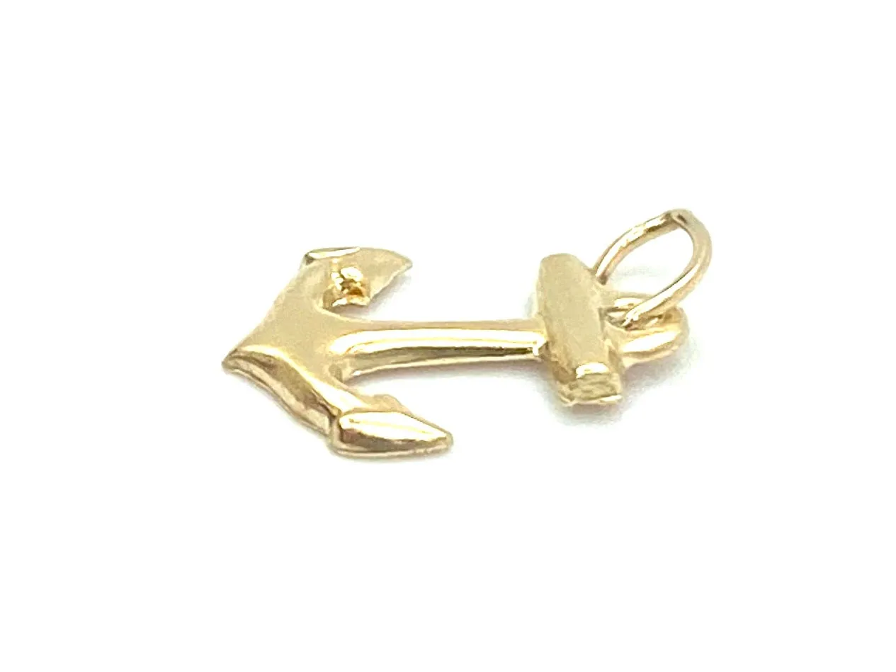 14KGF Anchor Charm , Sku#747-C