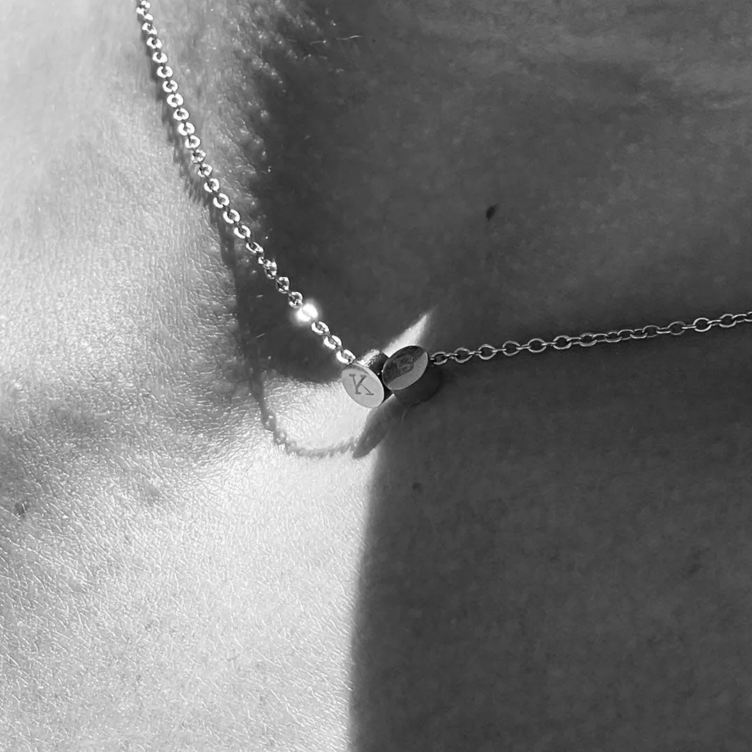 2 Initial Necklace