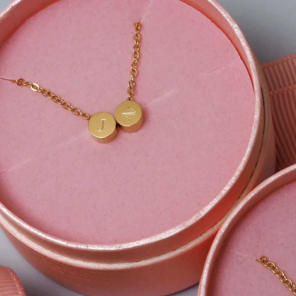 2 Initial Necklace