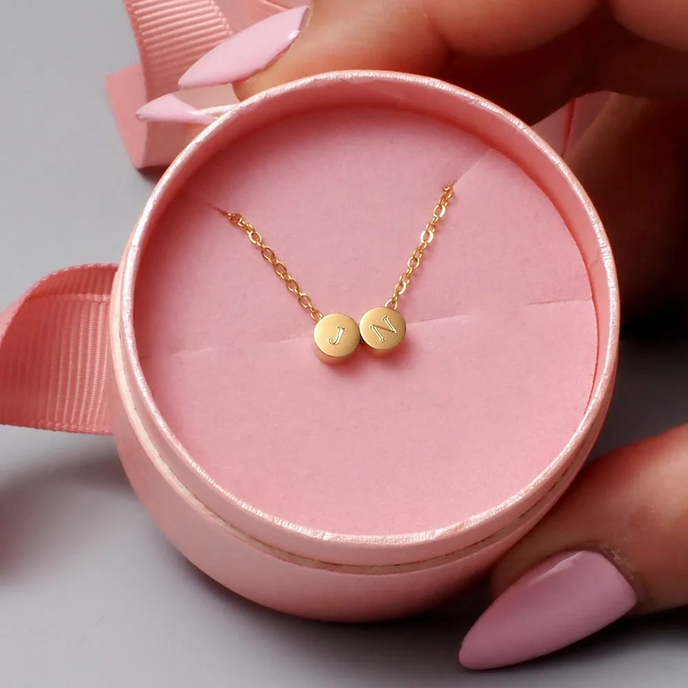 2 Initial Necklace