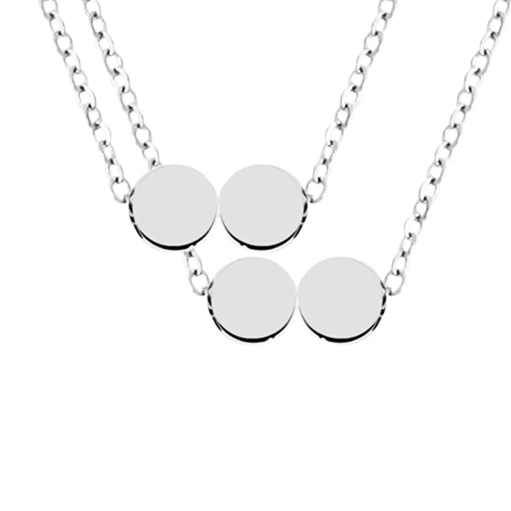 2 Initial Necklace