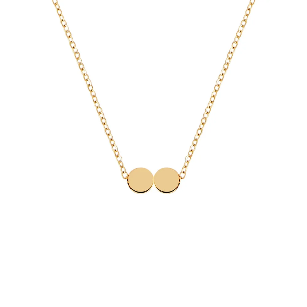 2 Initial Necklace