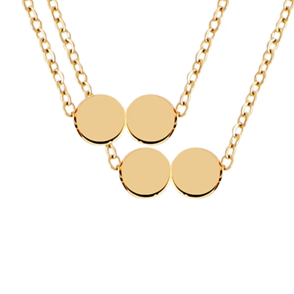 2 Initial Necklace