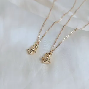 2 Piece Dinosaur Friendship Necklace Set - Bestie Necklace,Matching Necklaces,2 Best Friends Necklace,Novelty Friendship Necklace Set,Gift