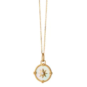 Adventure Compass Charm Necklace
