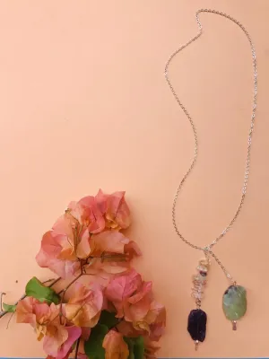AMALGAMA ENTRE TRES- Ty Silver Necklace