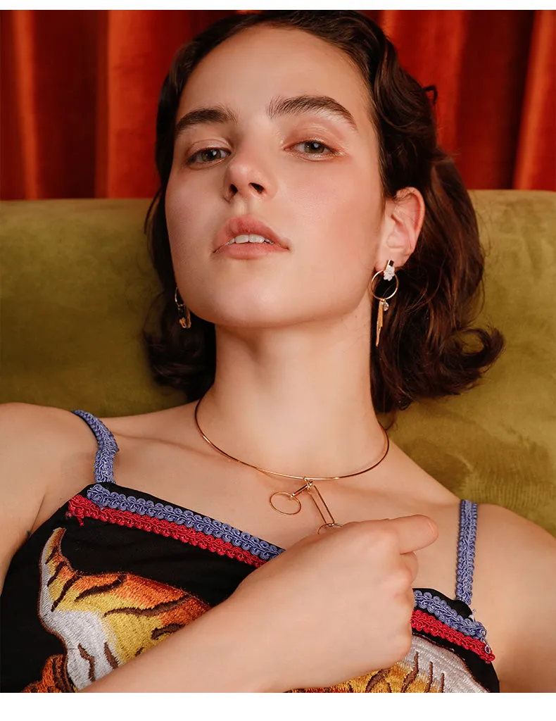 Amazing Golden Sweater Chain