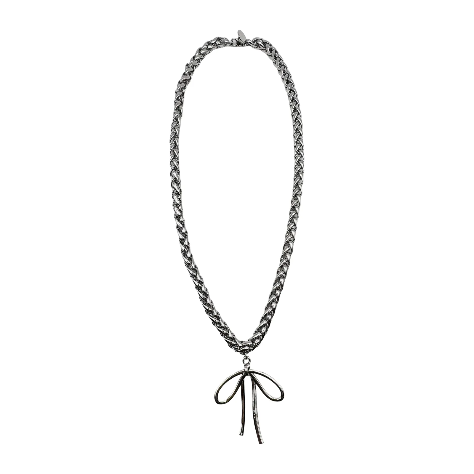 Anchor Bow Necklace