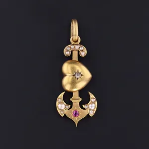Anchor Pendant | Antique Anchor Pendant