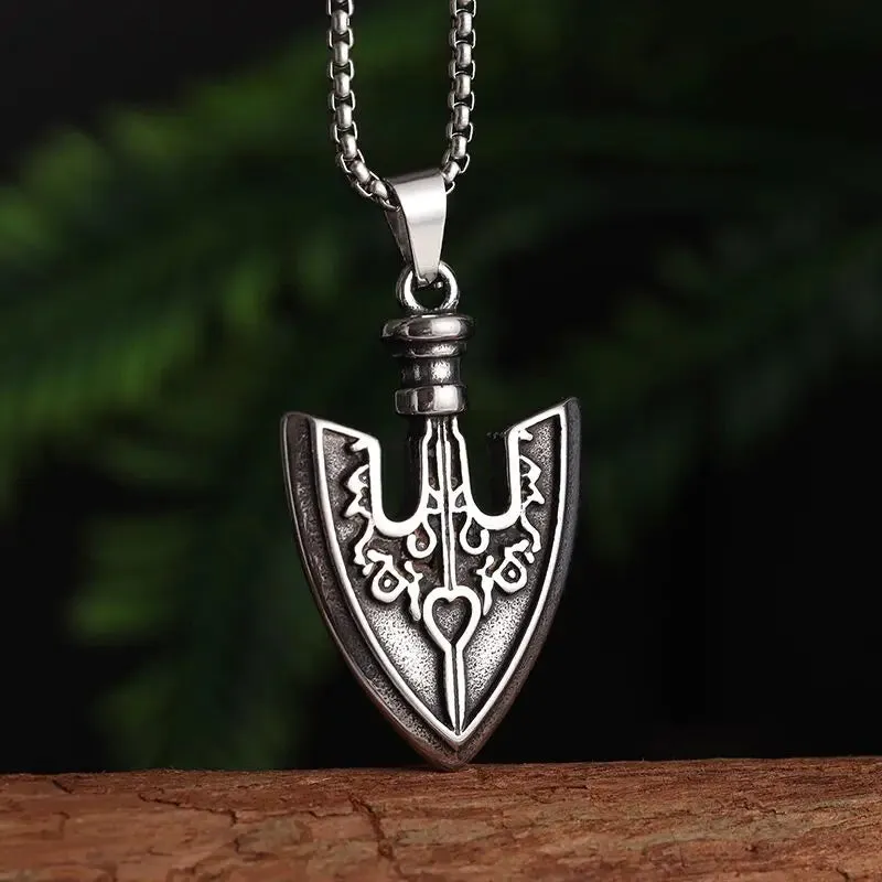 Anchor Pendant Necklace Men Women Creative Design Religious Power Amulets Jewelry Accessories