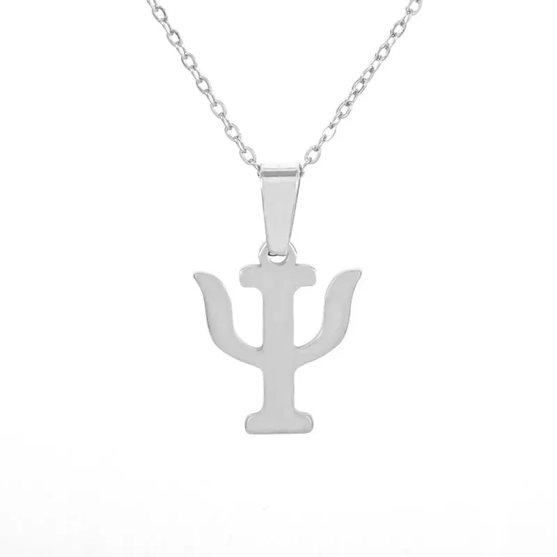 Anchor Pendant Necklace Men Women Creative Design Religious Power Amulets Jewelry Accessories
