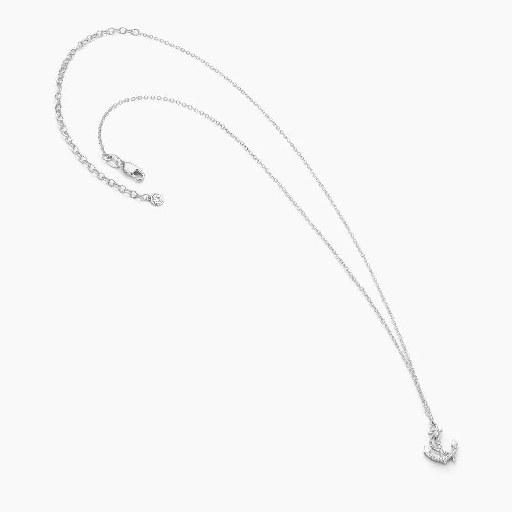 Anchor The Day Pendant Necklace
