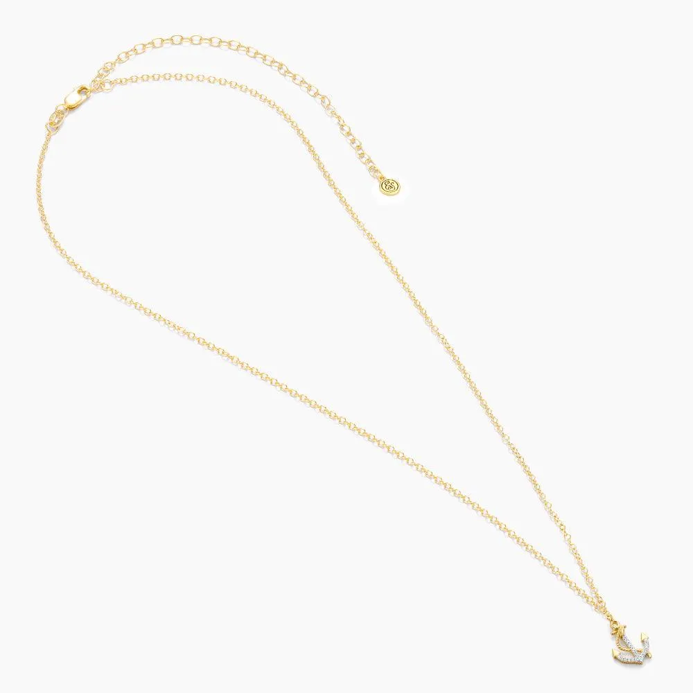 Anchor The Day Pendant Necklace