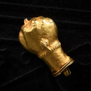 Ancient Roman Gold Manu Fica Amulet
