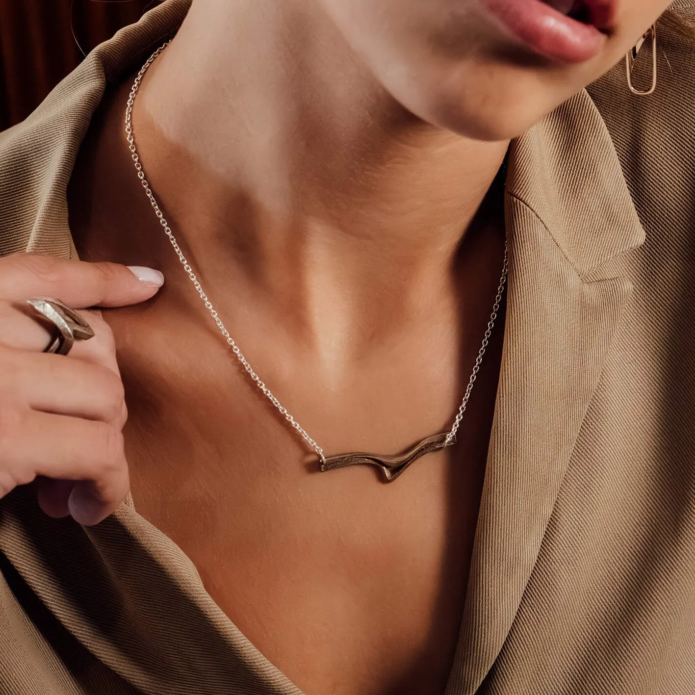 Andante Steel Pendant