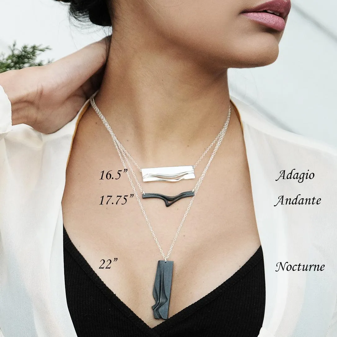 Andante Steel Pendant