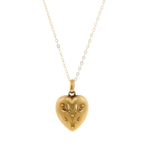 Antique Heart Pendant