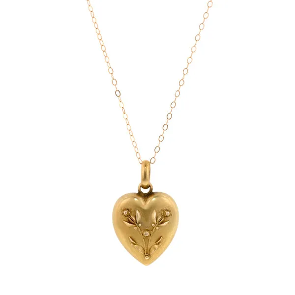 Antique Heart Pendant