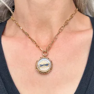 Antique Victorian Compass Pendant