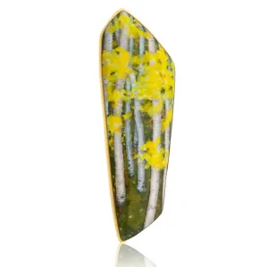 Aspen Tree Enamel Pin / Pendant