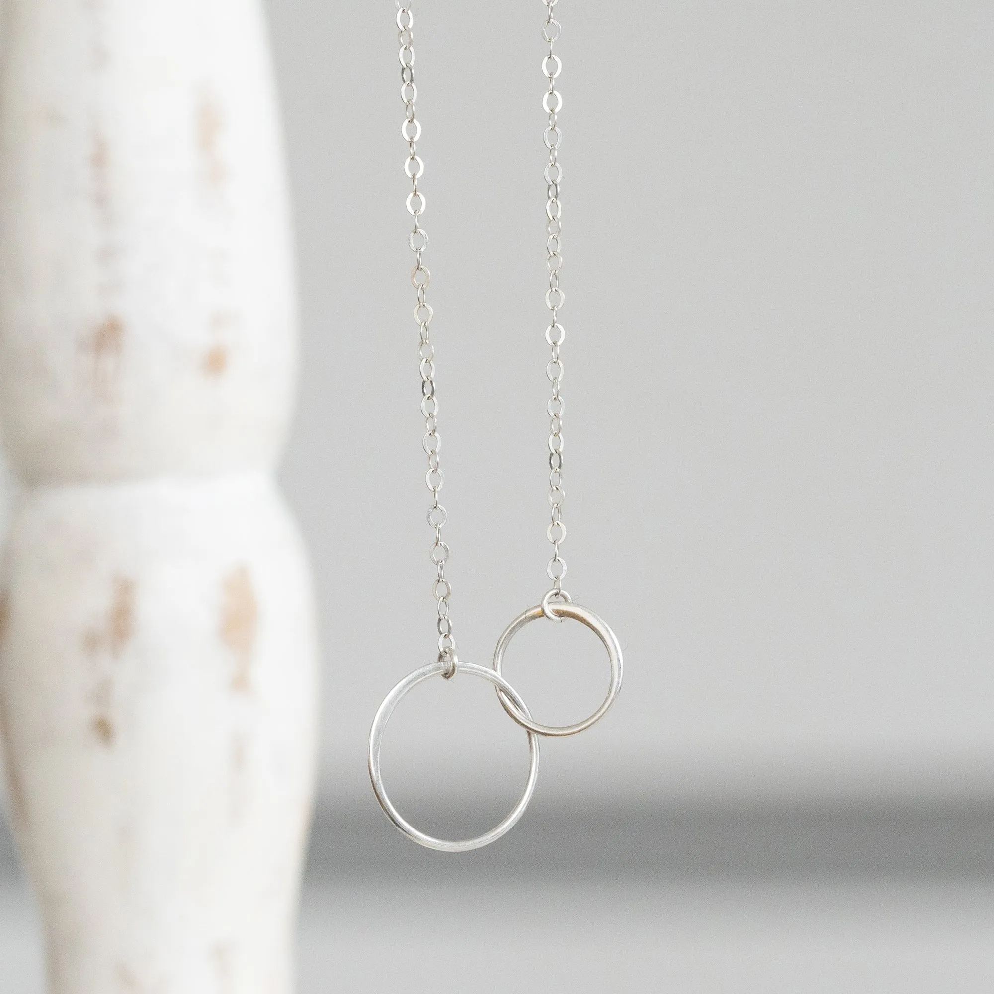 Best Friend Infinity Circle Necklace