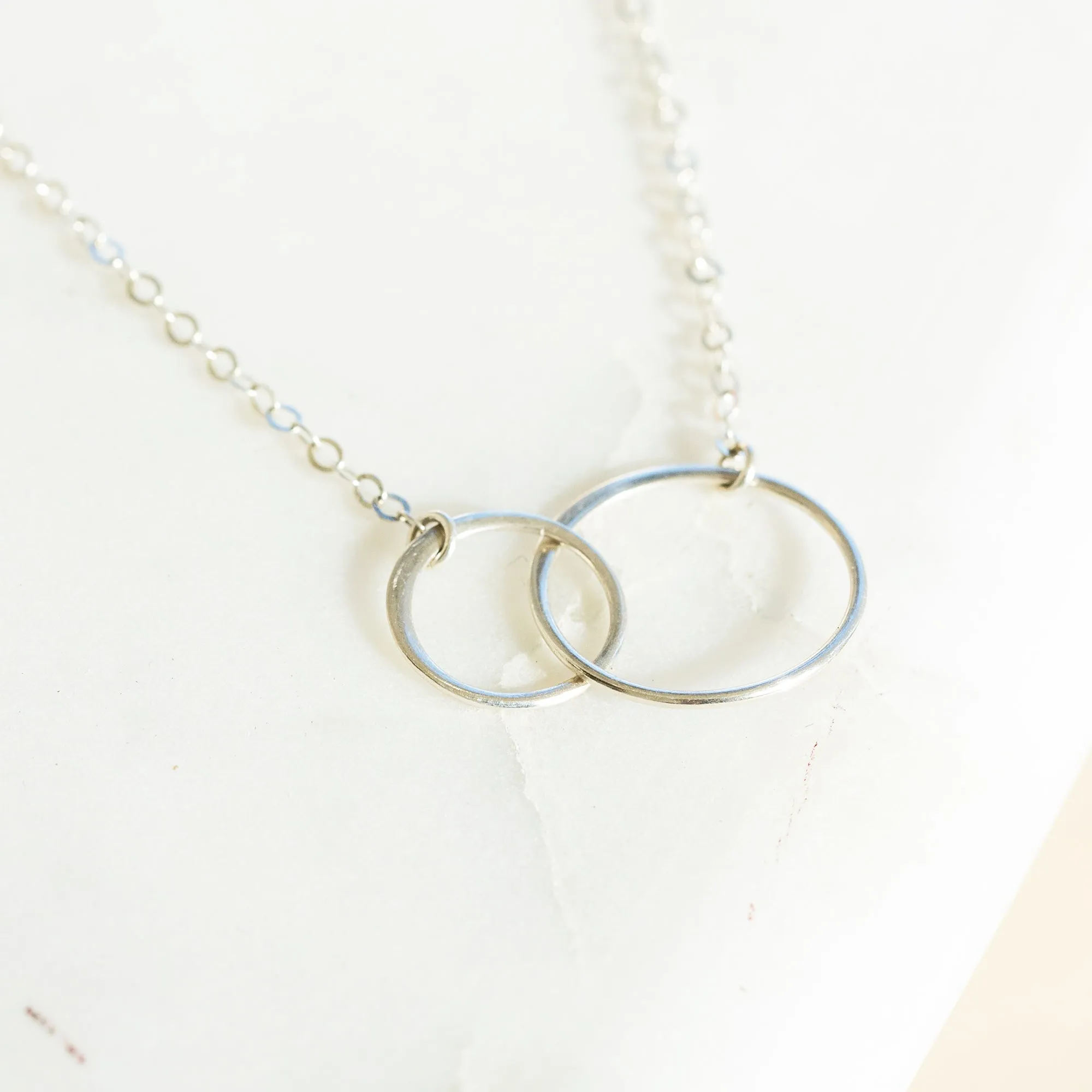 Best Friend Infinity Circle Necklace
