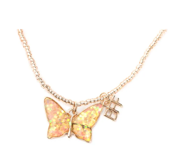 BFF Butterfly Necklaces