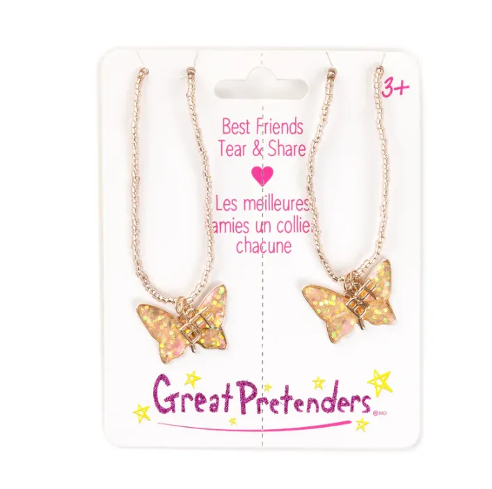 BFF Butterfly Necklaces