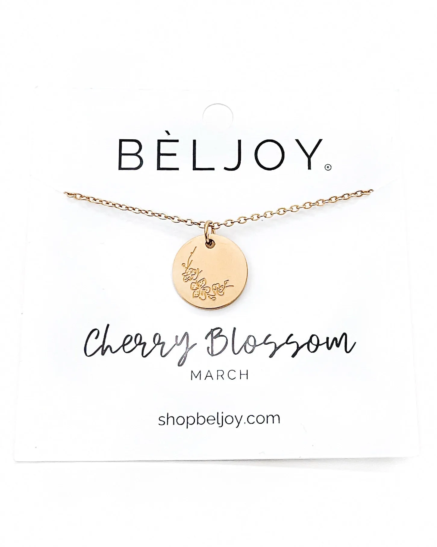 Birth Flower Necklace || Choose Month