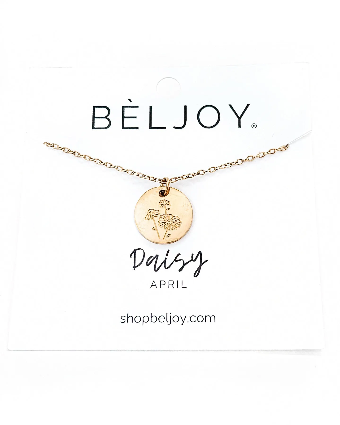Birth Flower Necklace || Choose Month