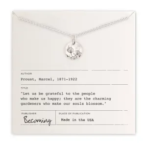 Blossom Necklace Sterling Silver