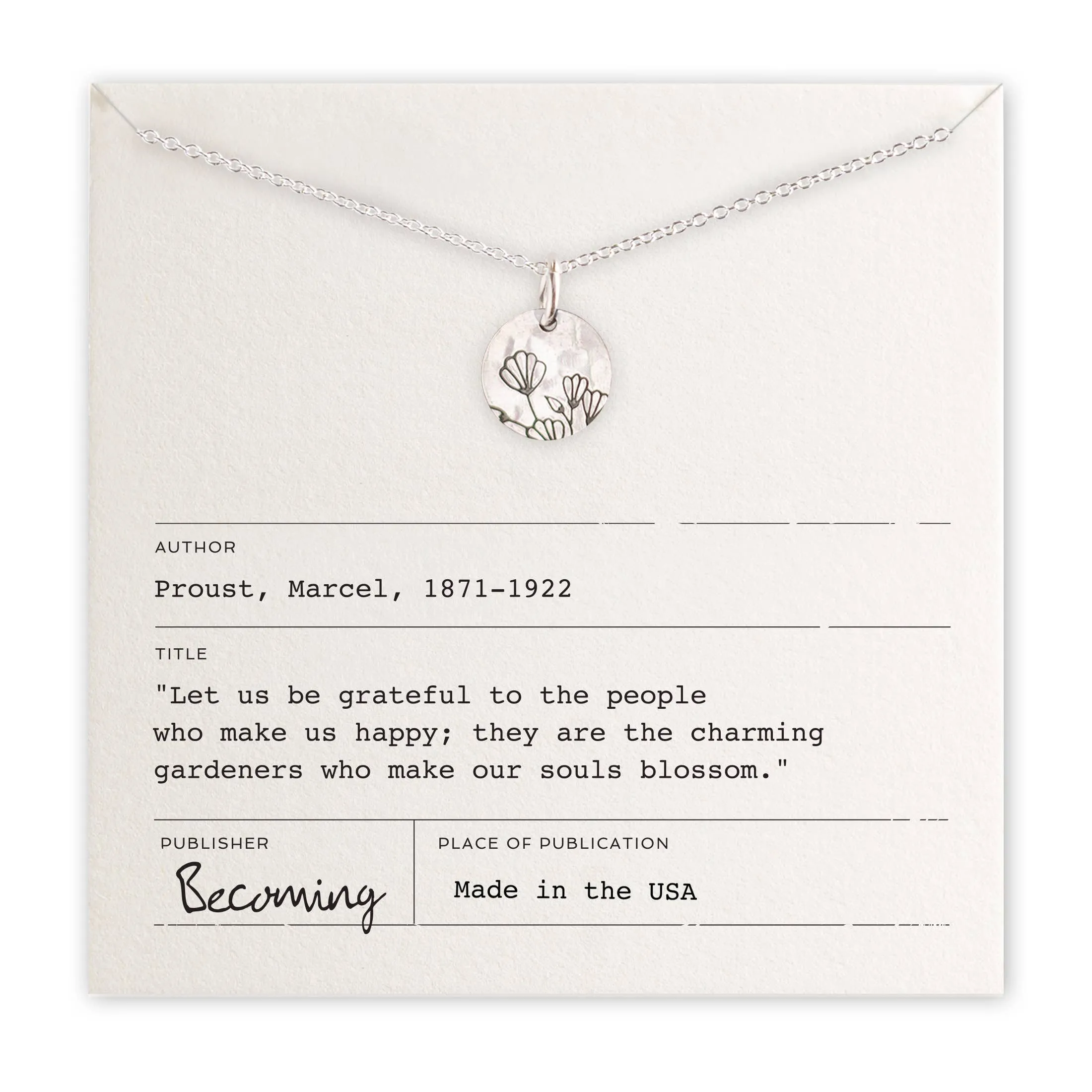 Blossom Necklace Sterling Silver