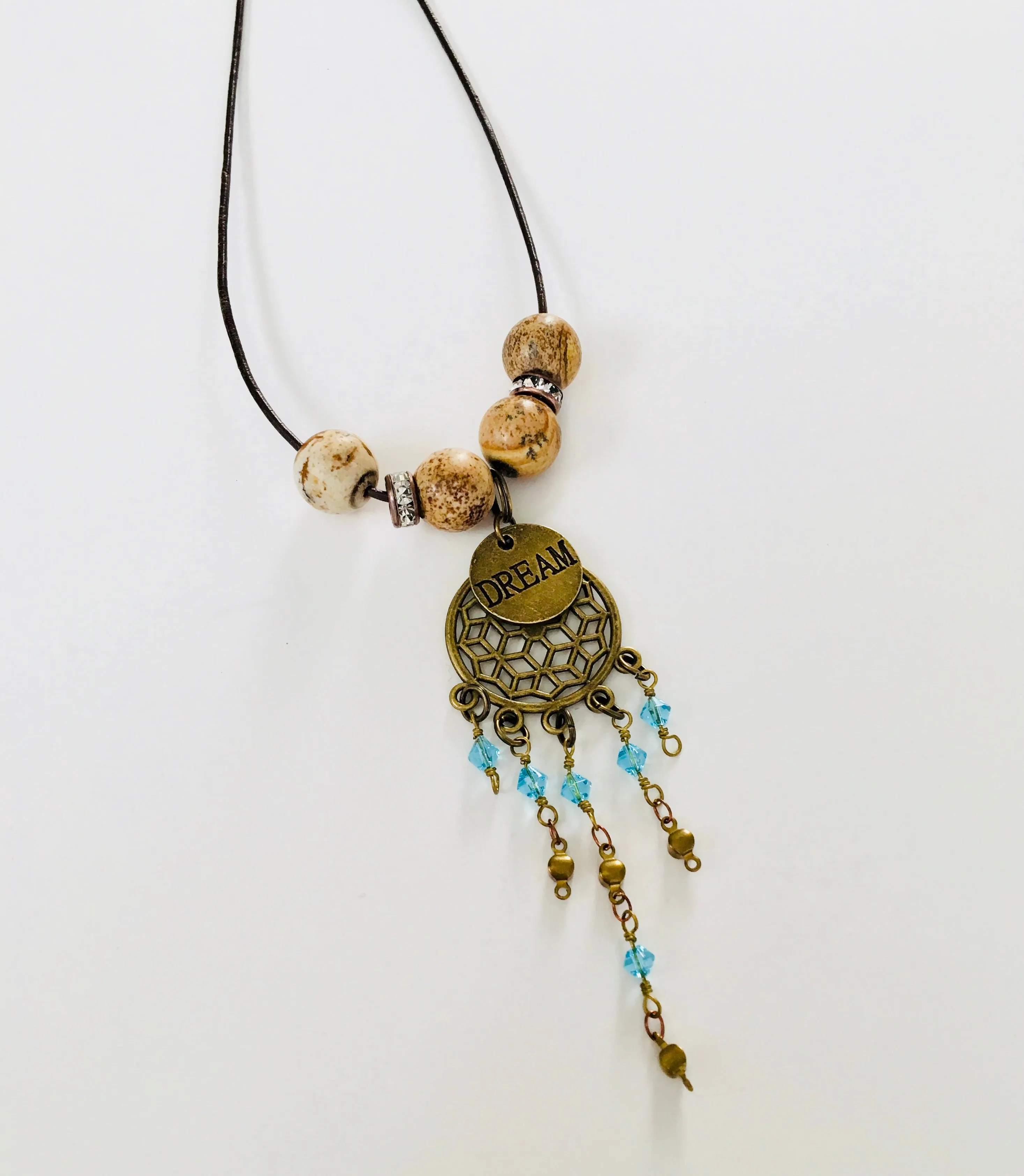 BoHo Dream Catcher Necklace