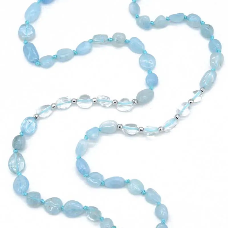 Branwyn Aquamarine Quartz Necklace