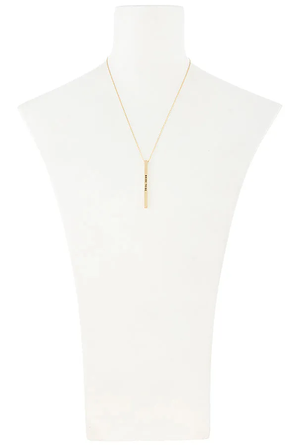 Bride Tribe Pendant Necklace