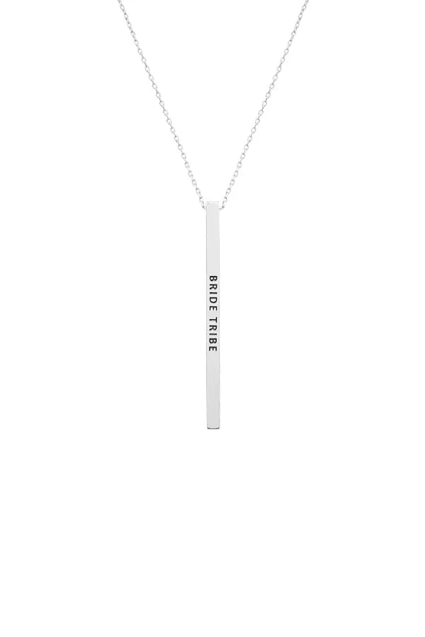 Bride Tribe Pendant Necklace