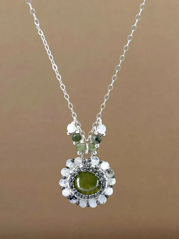 Cactus Flower Necklace