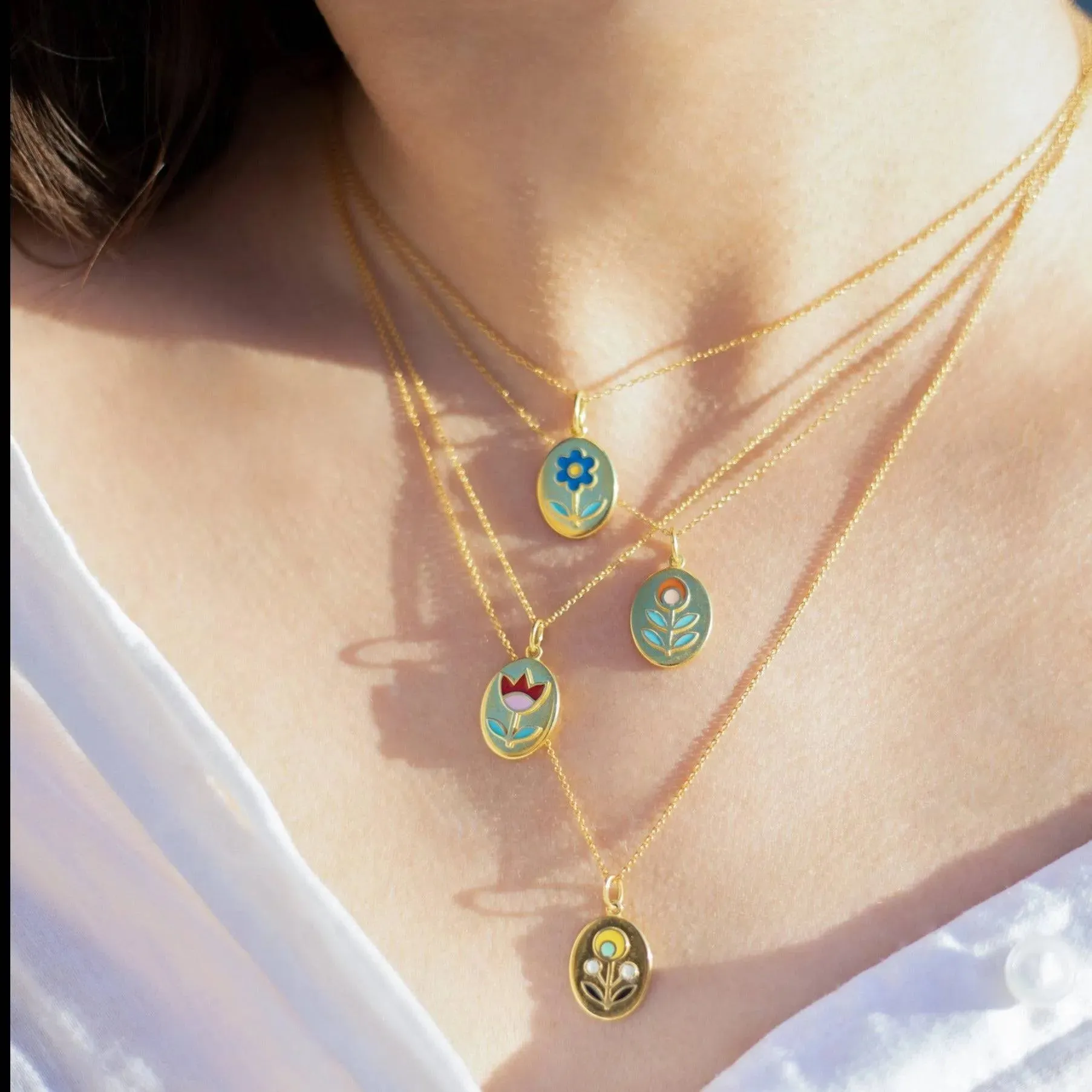 Candy Flower Pendant