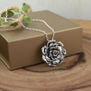 Carnation Necklace - January Flower of the Month