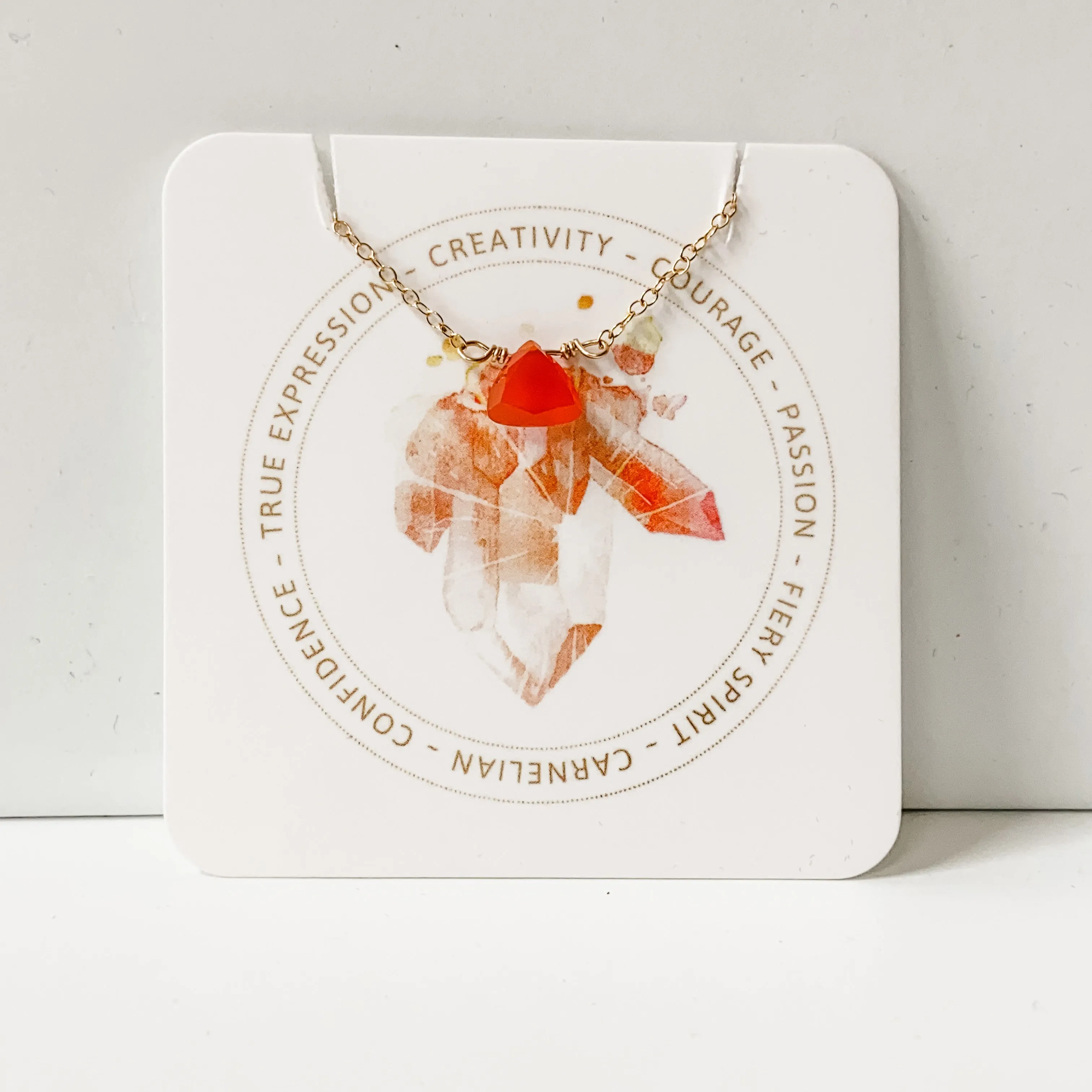 Carnelian Gemstone Necklaces